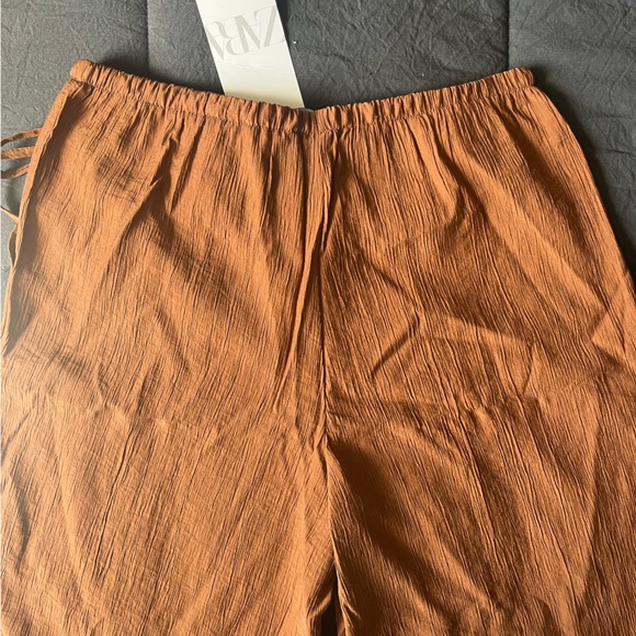 Zara Wide Leg Lounge Pants (NWT) - Picture 4 of 5